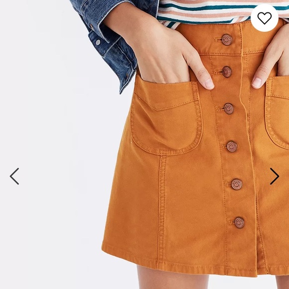 Madewell Dresses & Skirts - Terra cotta denim skirt from madewell